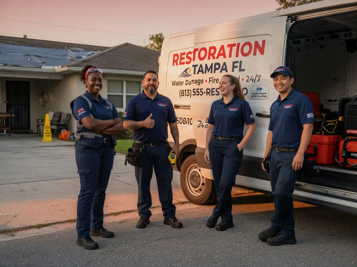 Water Damage Restoration company in Rose, OK
